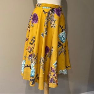 Floral midi skirt, Bea & Dot by ModCloth